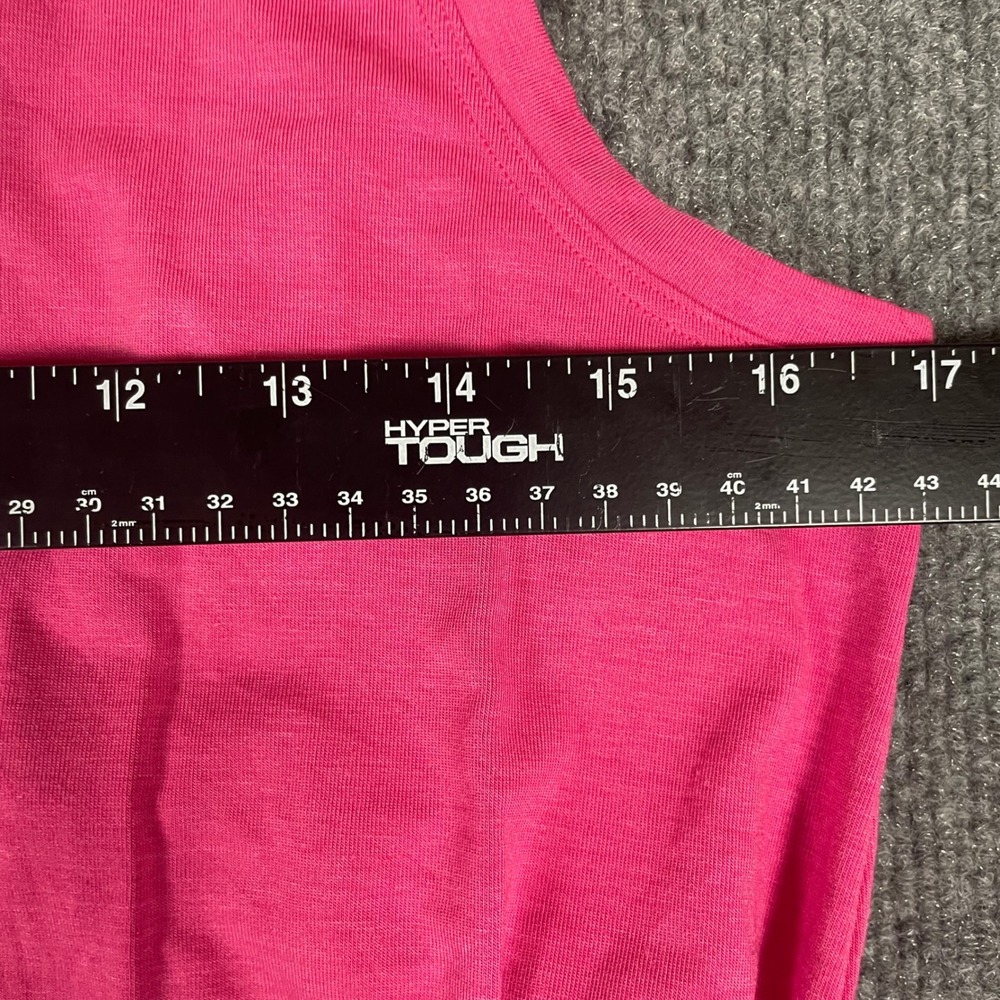 Athleta Pink Drawstring Waist Tank Dress Size Medium M Athletic Workout Casual - Picture 6 of 8